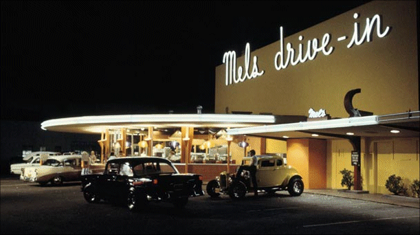 American Graffiti fans Click on the Diner to